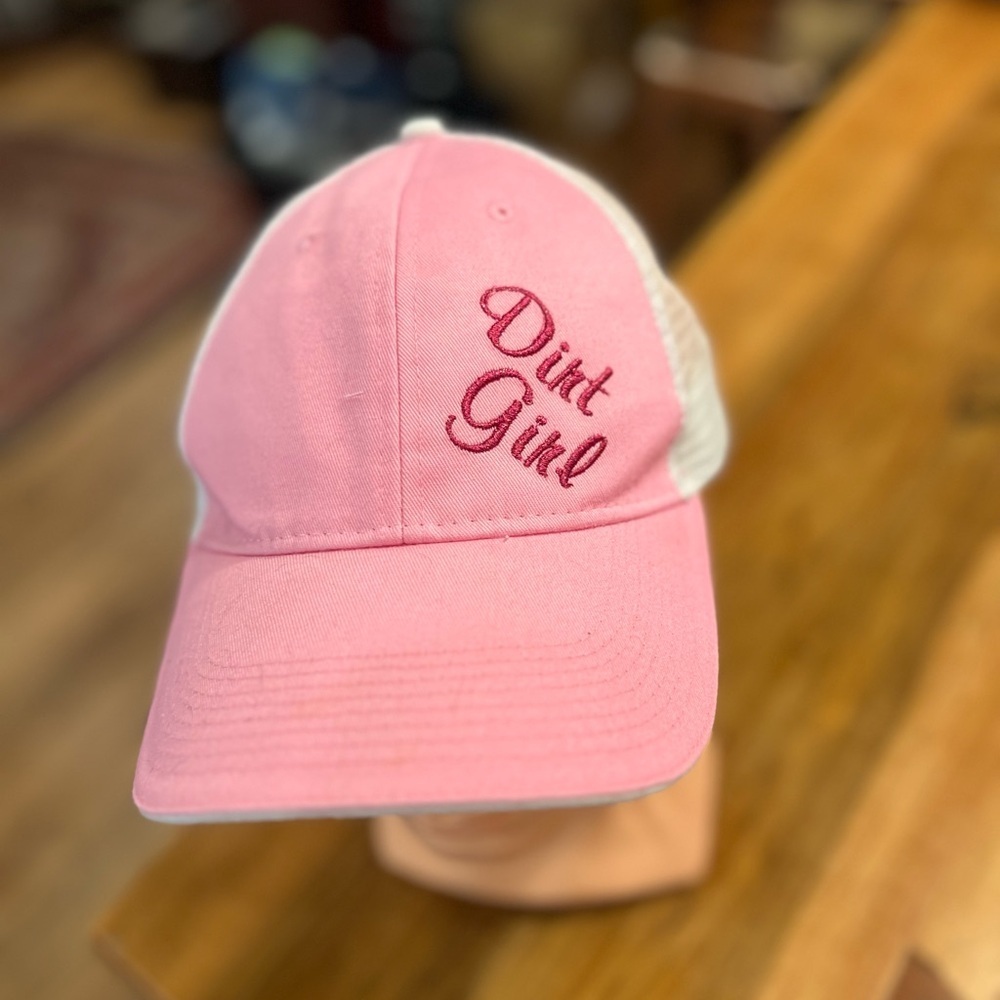 Pink 'Dirt Girl' Cap